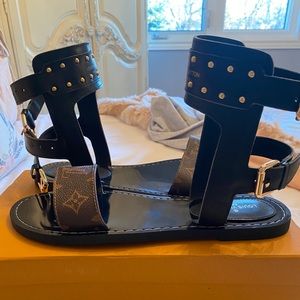 Louis Vuitton Gladiator Sandals